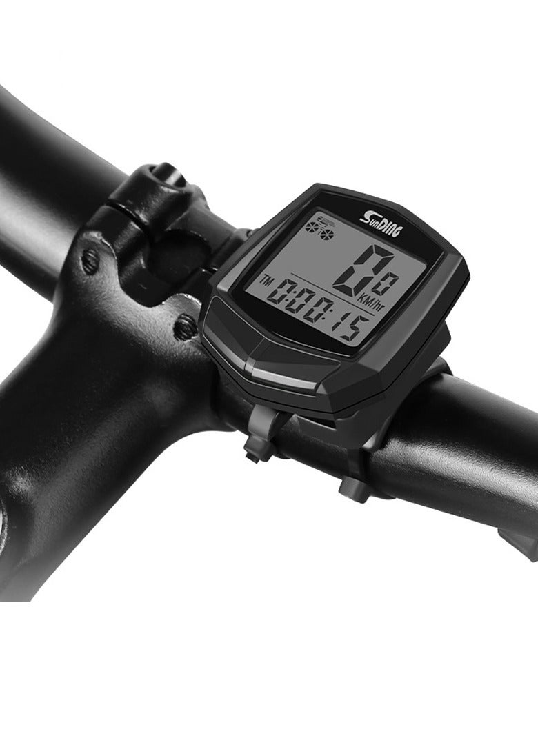 Generic Speedometer and Odometer Waterproof Bicycle LCD Screen - Image 2