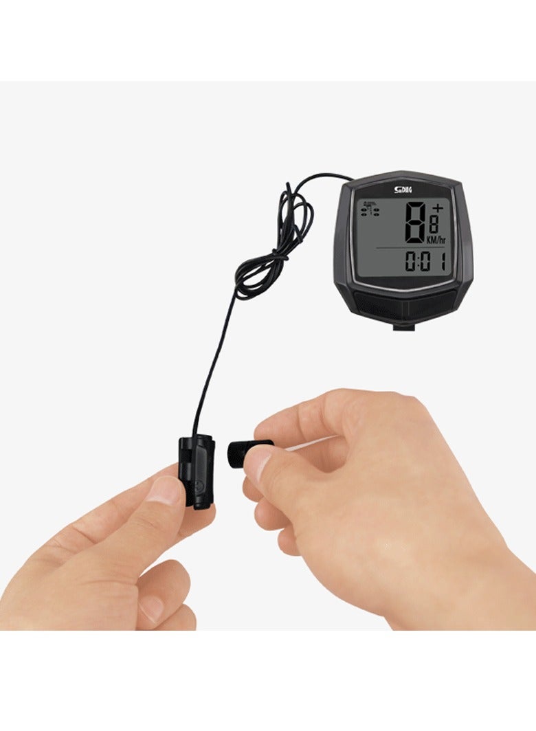 Generic Speedometer and Odometer Waterproof Bicycle LCD Screen - Image 4