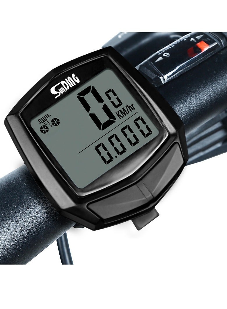 Generic Speedometer and Odometer Waterproof Bicycle LCD Screen - Image 3