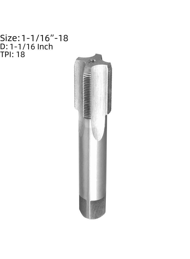 Burkit 1 1/16"-18 UNEF Tap and Die Set, 1-1/16 x 18 UNEF Machine Thread Tap and Round Die Right Hand - Image 2