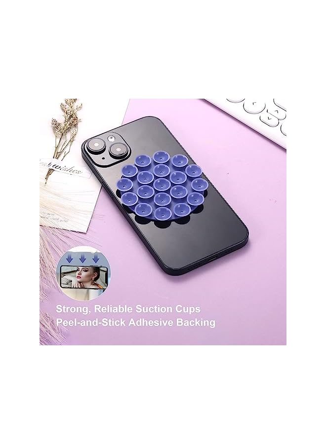 Green Tiger 5 PCS Suction Phone Case Adhesive Silicone Suction Cup Phone Holder Case for Hand Mobile Devices Mount (5 Colors) - Image 4