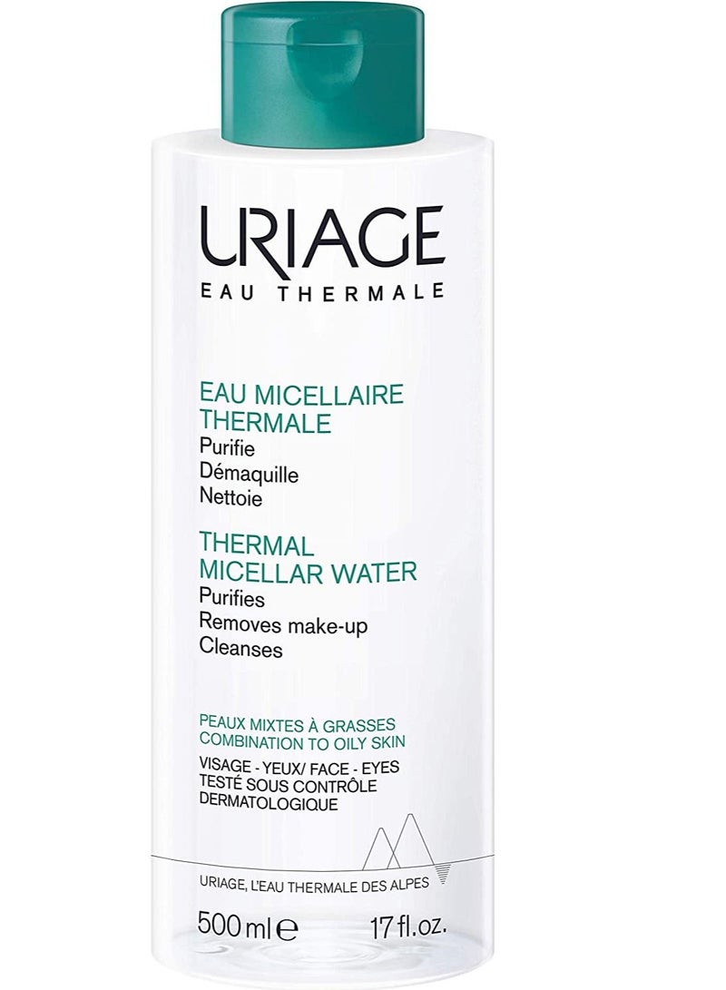 يورياج Uriage Thermal Micellar Water Combination To Oily Skin 500ml - Image 1