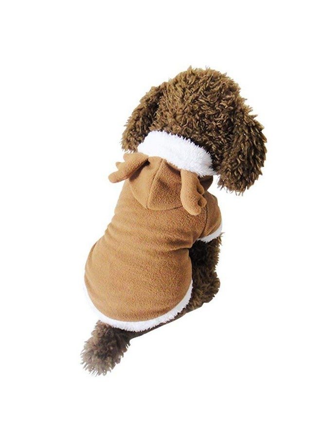 موغوكو زي رعاة البقر من موجوكو، زي رعاة البقر على شكل كلب وقط، زي رعاة البقر المضحك، ملابس صوفية دافئة بغطاء رأس لعيد الميلاد (مقاس 3XL) - Image 5