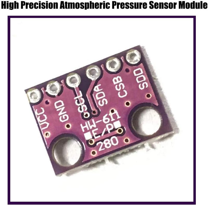 KOOBOOK 5Pcs GY-BMP280-3.3 High Precision Atmospheric Pressure Sensor Module Digital Barometric Pressure Altitude Sensor - Image 5