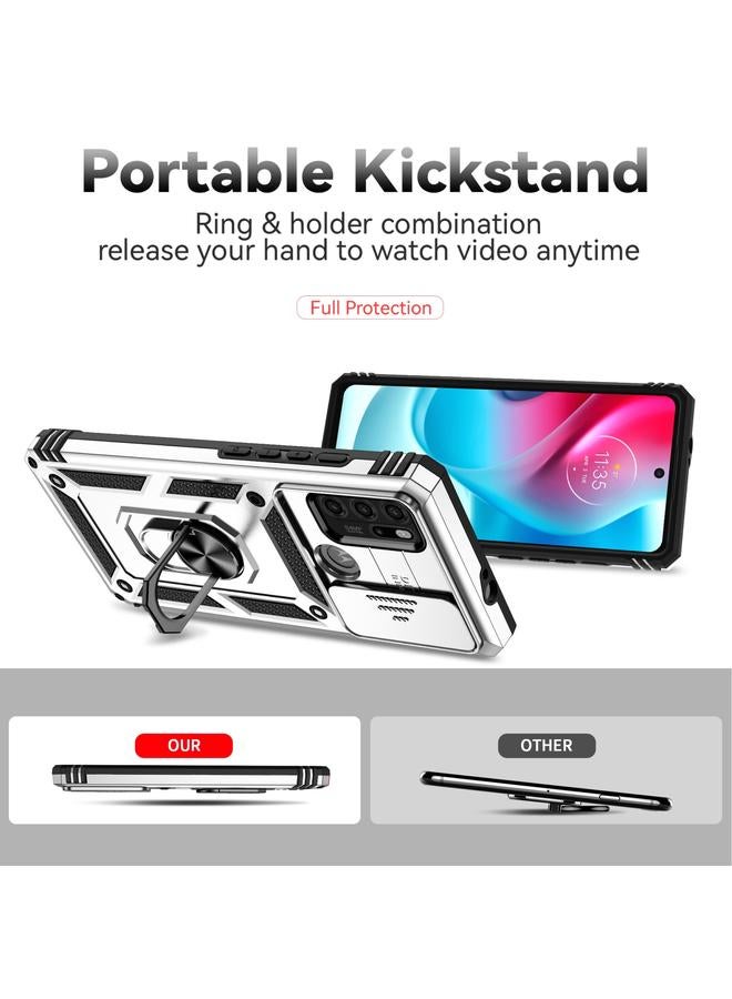 S-TOP Case For Motorola Moto G60s Sliding Camshield Holder Phone Case - Image 5