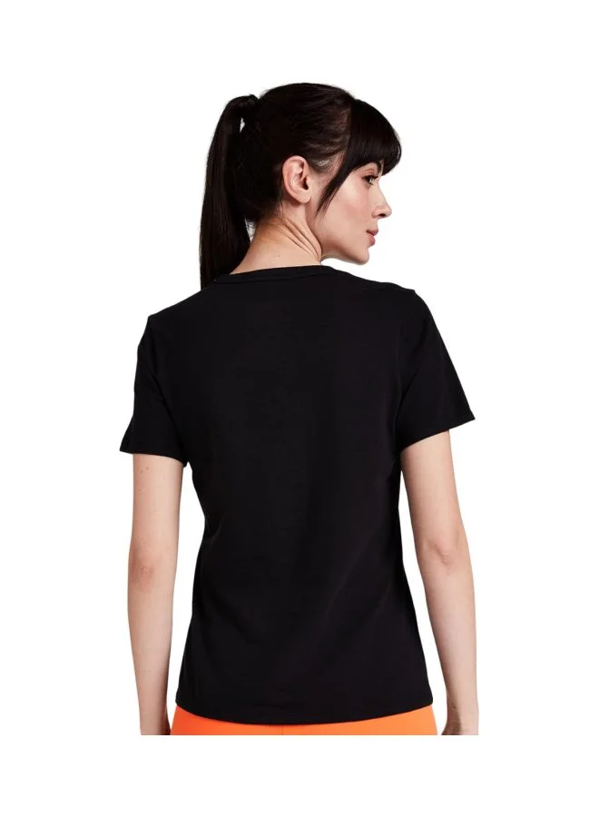 JOCKEY 1359 Women Super Combed Cotton Elastane Stretch Regular Fit Solid V Neck Half Sleeve T Shirt