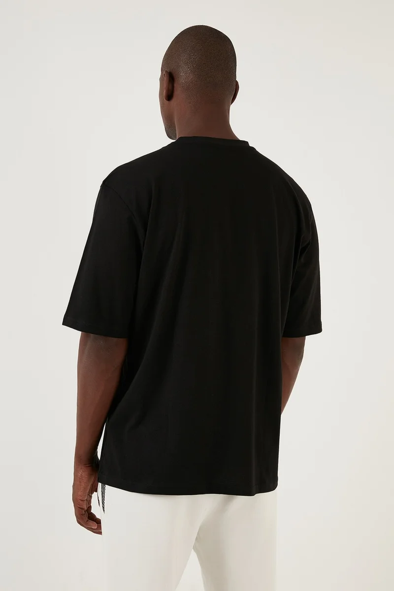 Buratti Cotton Printed Oversize Crew Neck T Shirt Men's T Shirt 5902641