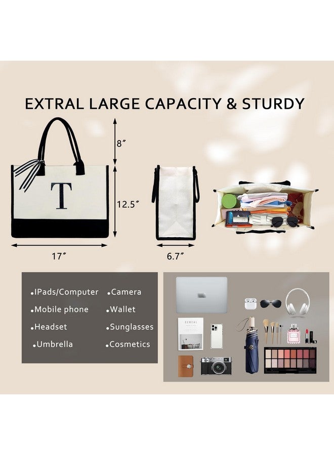 بي جرين حقيبة توت BeeGreen للنساء، هدايا للأم، هدايا عيد ميلاد للنساء، حقيبة قماشية، هدايا للمعلمات، هدايا لصديقاتها، زميلات العمل، الجدات، وصيفات العروس، هدايا شخصية، حقيبة ممرضة، هدية خطوبة مطرزة - Image 1
