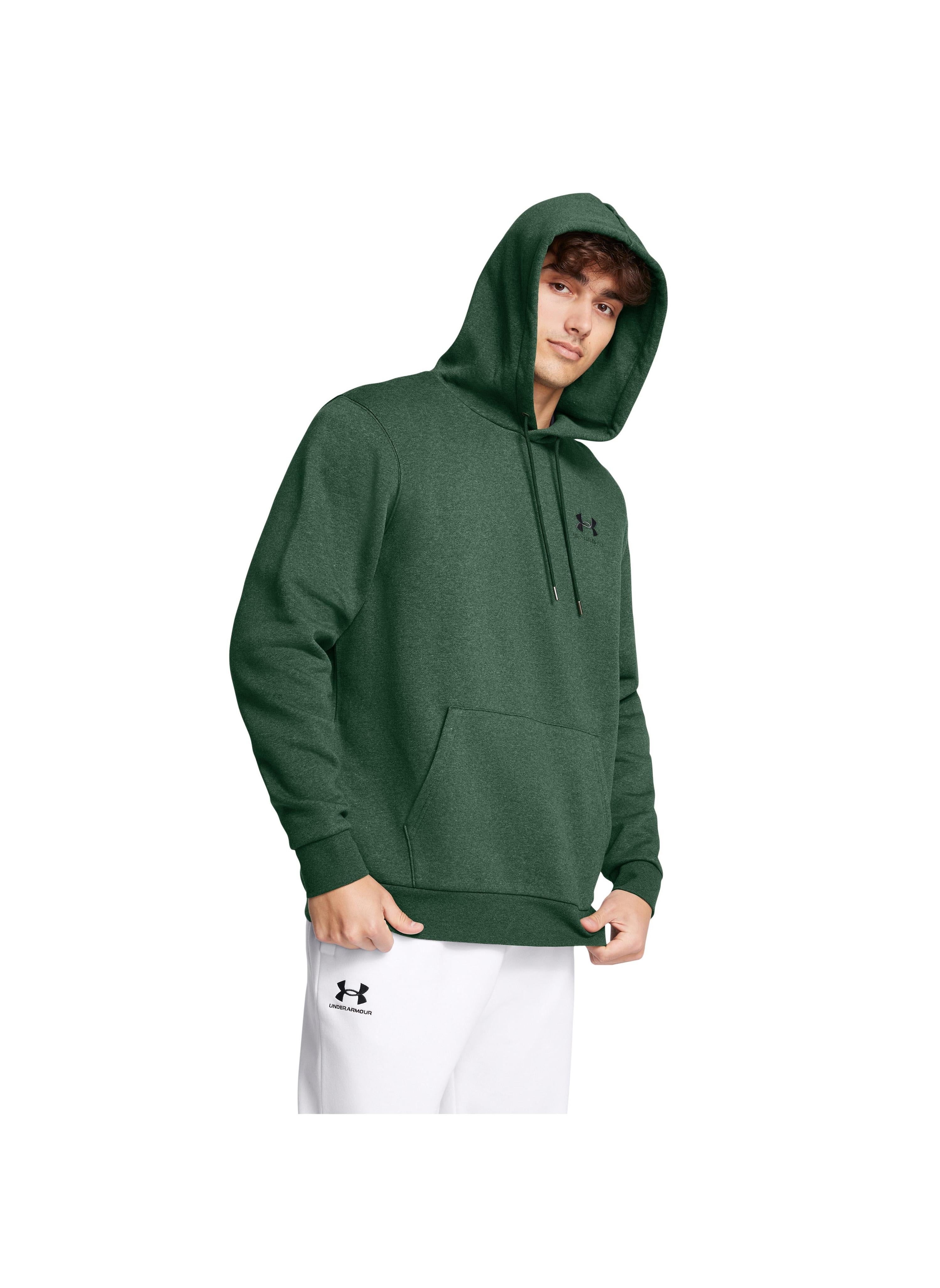 UNDER ARMOUR Essential Fleece Blocked Hoodie for Men | Best