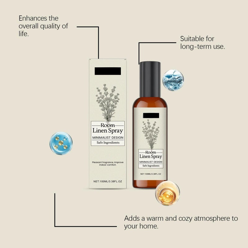 Lavender fragrance spray leaves fragrance for a long time  Light Green - Image 3