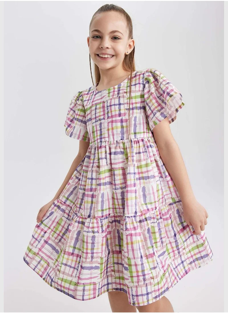 DeFacto Girl Short Sleeve Woven Dress