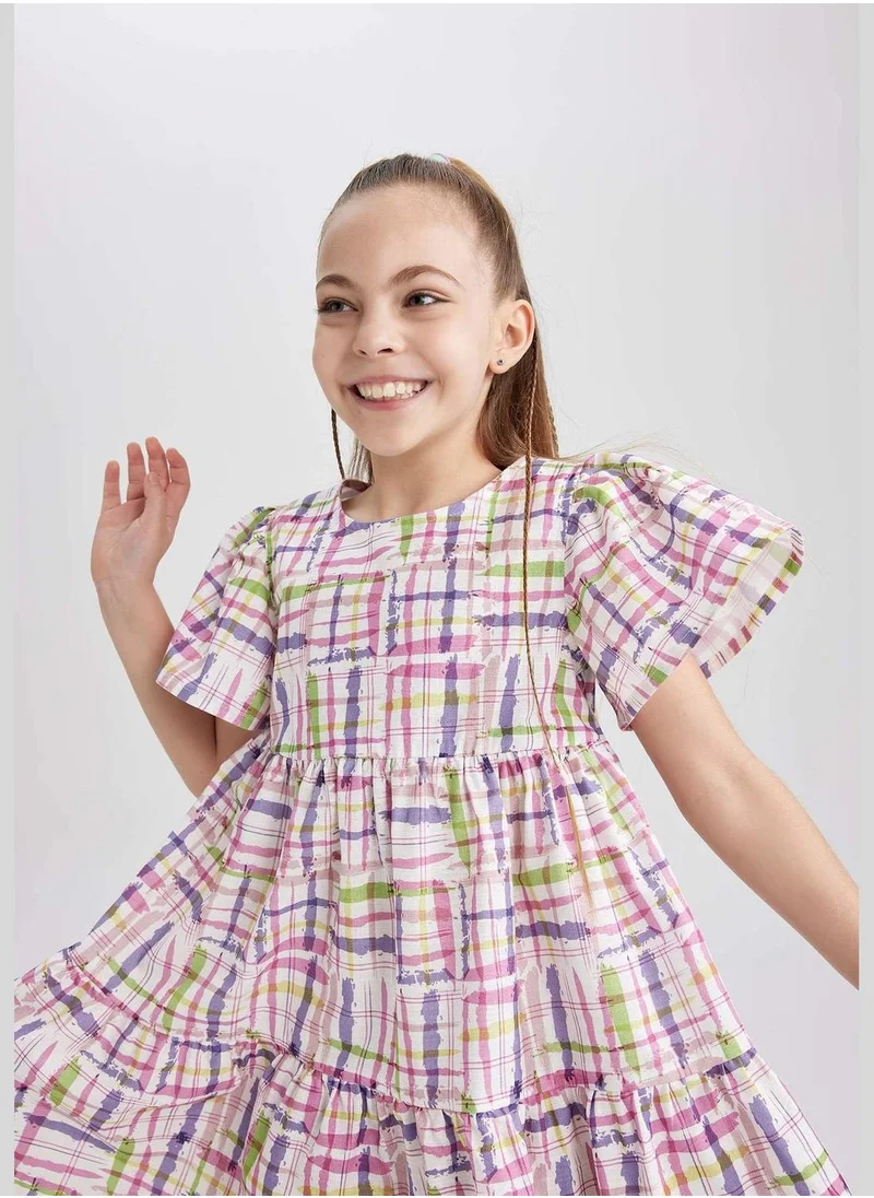 DeFacto Girl Short Sleeve Woven Dress
