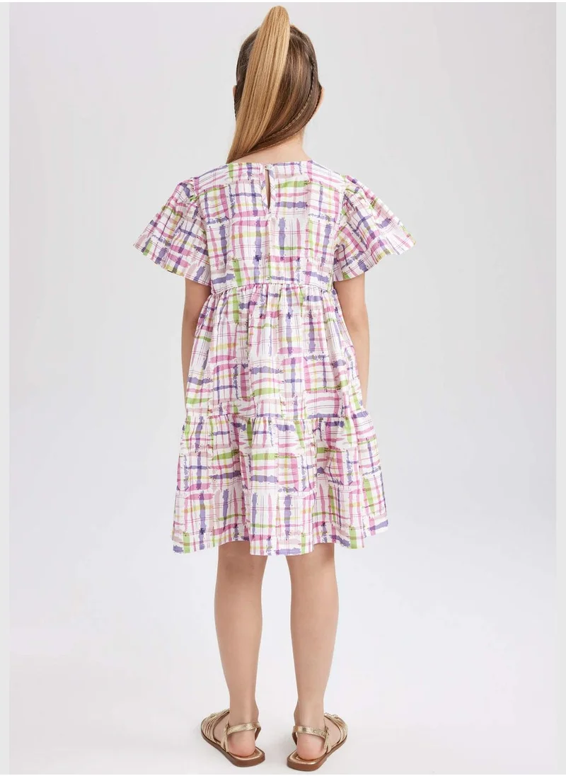 DeFacto Girl Short Sleeve Woven Dress