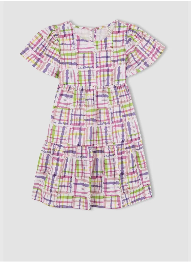 DeFacto Girl Short Sleeve Woven Dress
