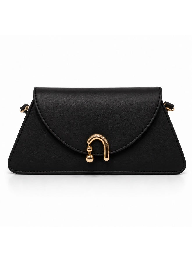A small women's handbag with a luxurious geometric design – elegant and modern for everyday looks and evening events. - Image 1