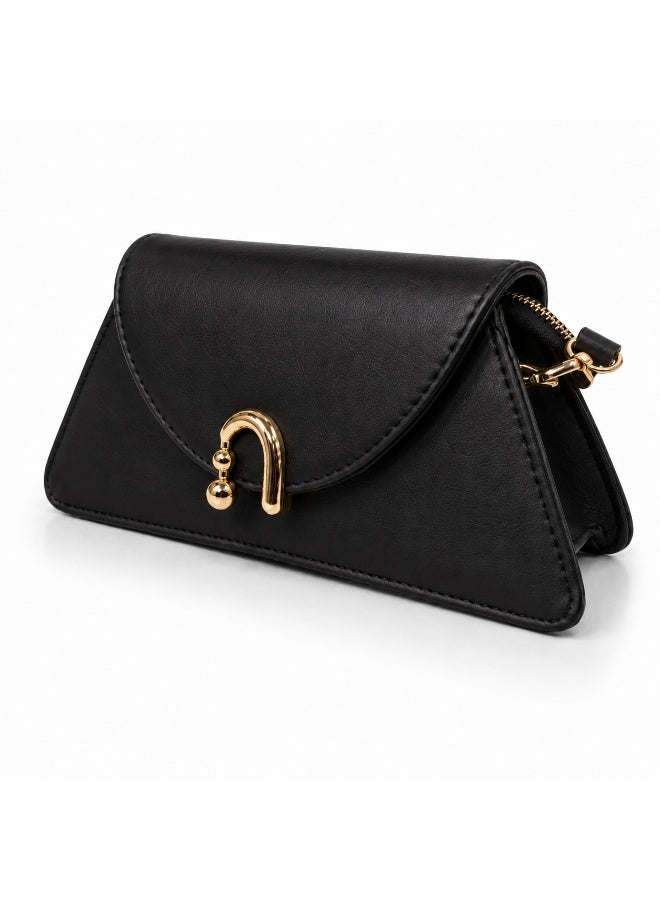 A small women's handbag with a luxurious geometric design – elegant and modern for everyday looks and evening events. - Image 4