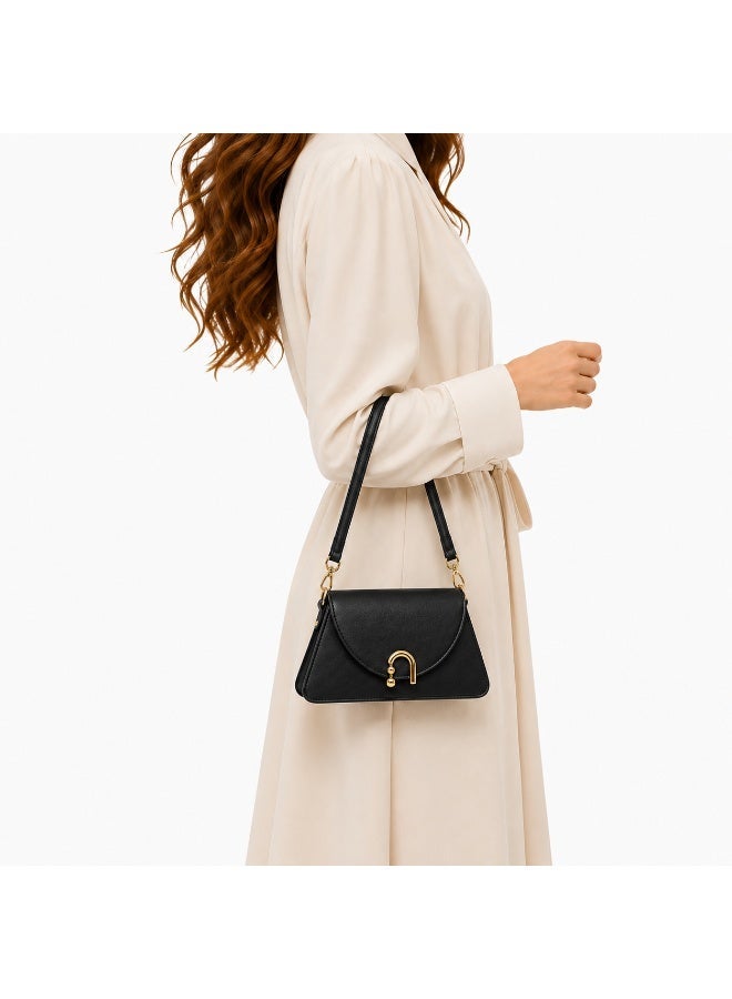 A small women's handbag with a luxurious geometric design – elegant and modern for everyday looks and evening events. - Image 1