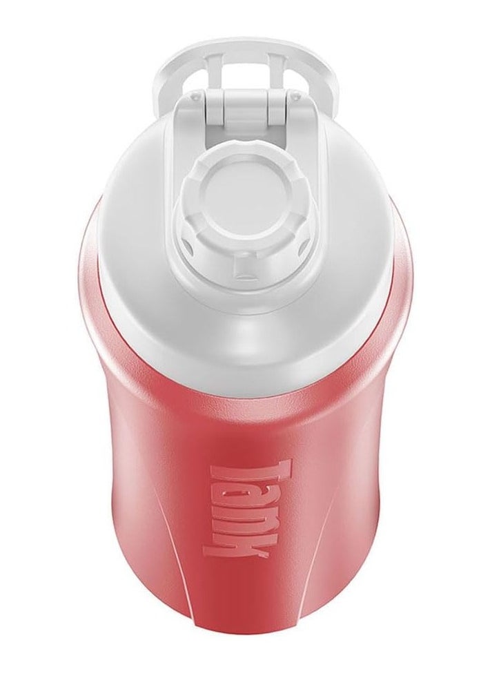 TANK Tank Insulated Plastic Water Bottle Mini Super Cool 650mL, Pink, BPA Free  - Image 5