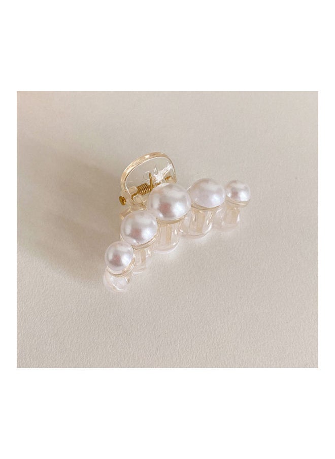 NIBEMINENT Pan Hair Pearl Grab Clip Headdress  - Image 1