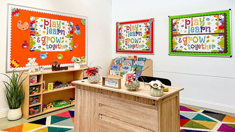 Sproutbrite Classroom Decorations - Banner and Poster for Teachers - Bulletin Board and Wall Decor for Pre School, Elementary and Middle School (Multicolor) - Image 2
