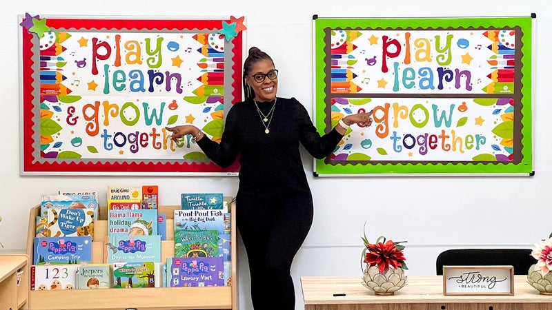 Sproutbrite Classroom Decorations - Banner and Poster for Teachers - Bulletin Board and Wall Decor for Pre School, Elementary and Middle School (Multicolor) - Image 4