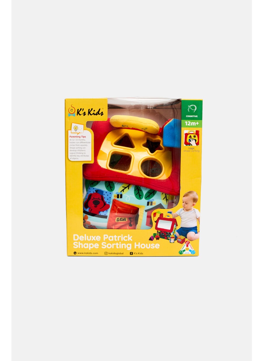 K's Kids KS Kids - Deluxe Patrick Shape Sorting House  - Image 1