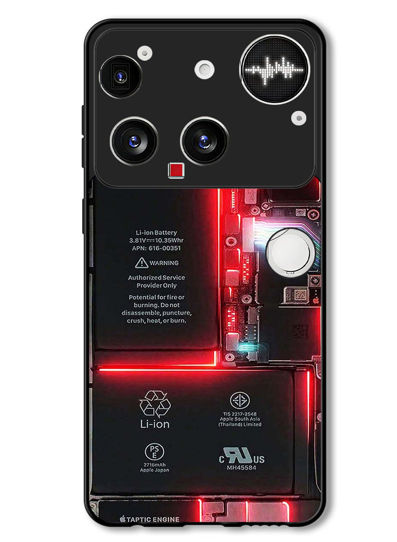 Theodor Case Compatible with Nothing Phone (3) 6.67 Inch Protection Shockproof Bumper Cover Mobile Board - Image 1