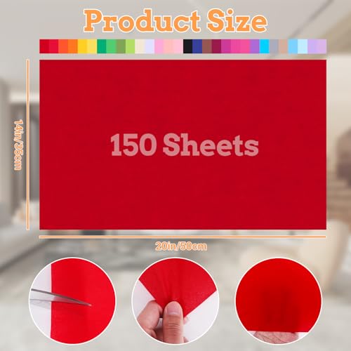 Alotpower 150 Sheets Tissue Paper Bulk 30 Colors 14x20 Inch Colored Tissue Paper for Gift BagsDIY CraftsParty DecorationsGift Wrapping Packaging Supplies - Image 3