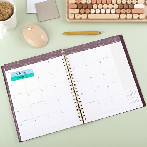 Cambridge Planner 2026-2027 Weekly & Monthly Academic 12-Month July-June, 8-1/2" x 11", Stria (1797-905A) - Image 3