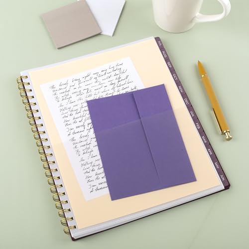 Cambridge Planner 2026-2027 Weekly & Monthly Academic 12-Month July-June, 8-1/2" x 11", Stria (1797-905A) - Image 5
