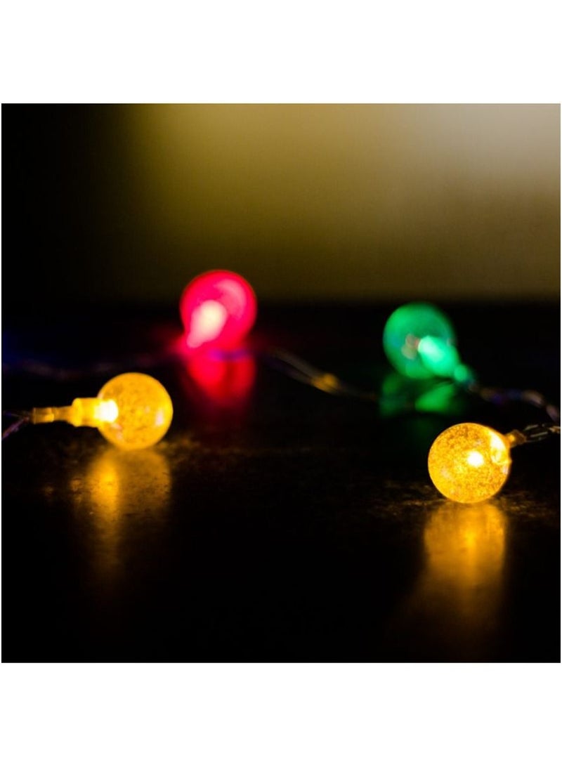 ACLIX Aclix Bubble Ball Led String Lights Fairy Garland 6M USB Battery Powered Christmas Decorations for Home Outdoor DIY Waterproof  - Image 3