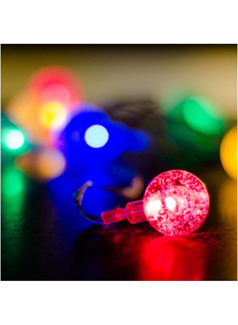 ACLIX Aclix Bubble Ball Led String Lights Fairy Garland 6M USB Battery Powered Christmas Decorations for Home Outdoor DIY Waterproof  - Image 2
