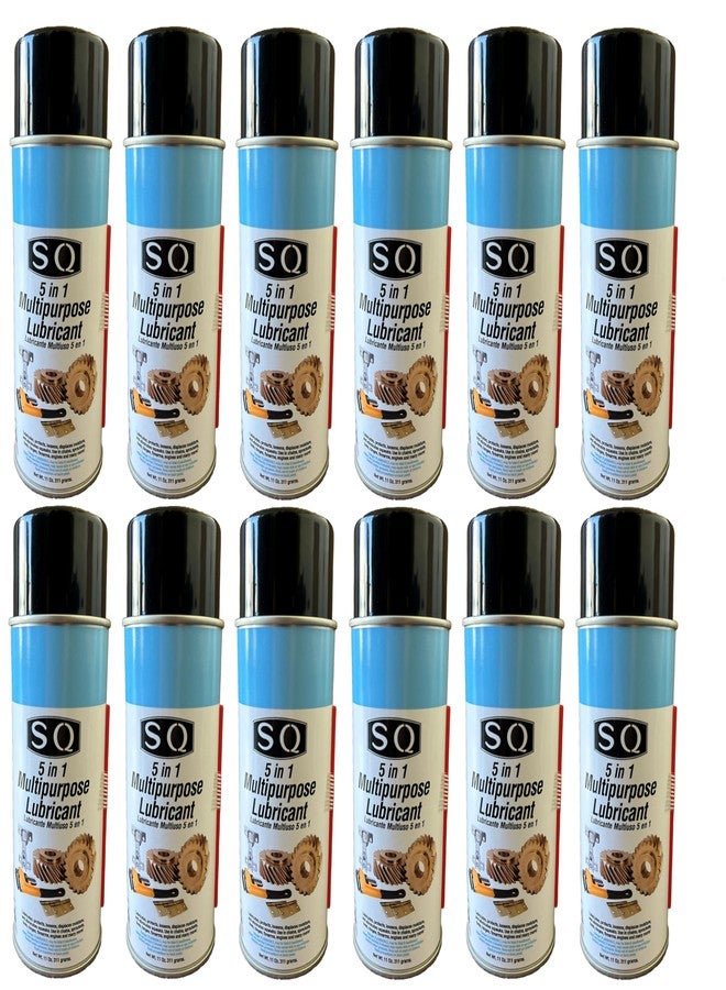 SQ 5 in 1 Multipurpose Oil and Lubricant, 11 Oz per can (12)