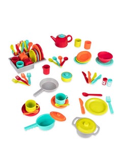 BATTAT Deluxe Kitchen Playset, Pretend Play Kitchen Set for 2+ Years, Pre School Toys, Best Gift for Babies and Toddlers  - Image 2