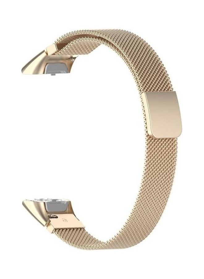 NIBEMINENT - SM-R370 Milanese Replacement Strap Watchband For Samsung Galaxy Fit Champagne Gold - Image 1