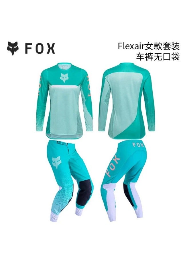 Essential Fox Fox Head Four-season Universal Suit For Off-road Cycling, Quick-drying, Breathable And Wear-resistant Cycling Equipment Suit