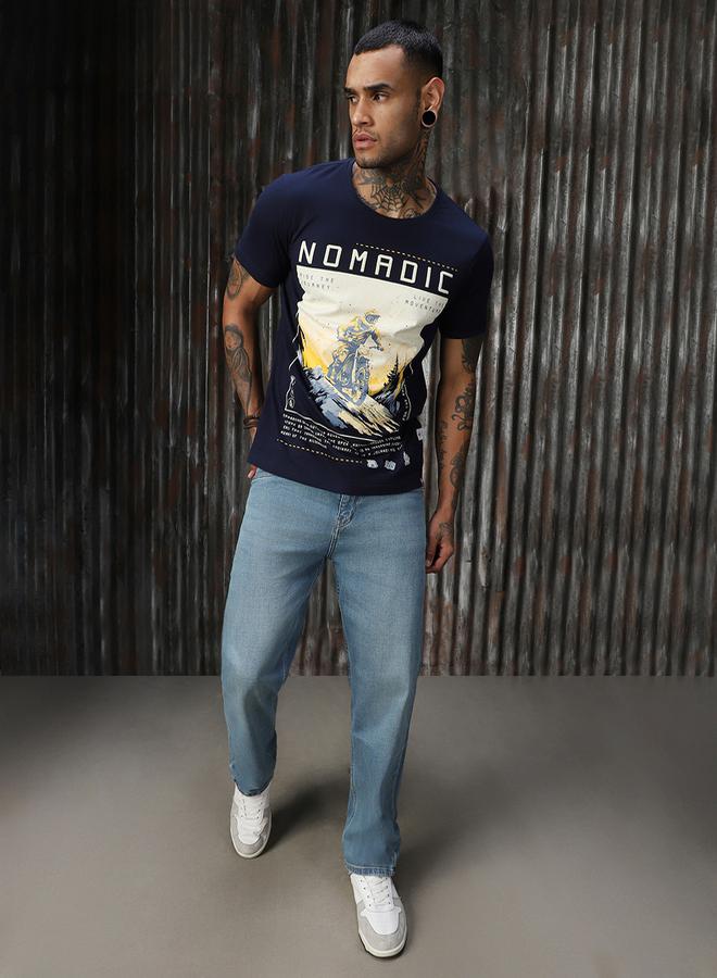 هاي ستار تيشيرت مطبع بقصة عادية - Image 4