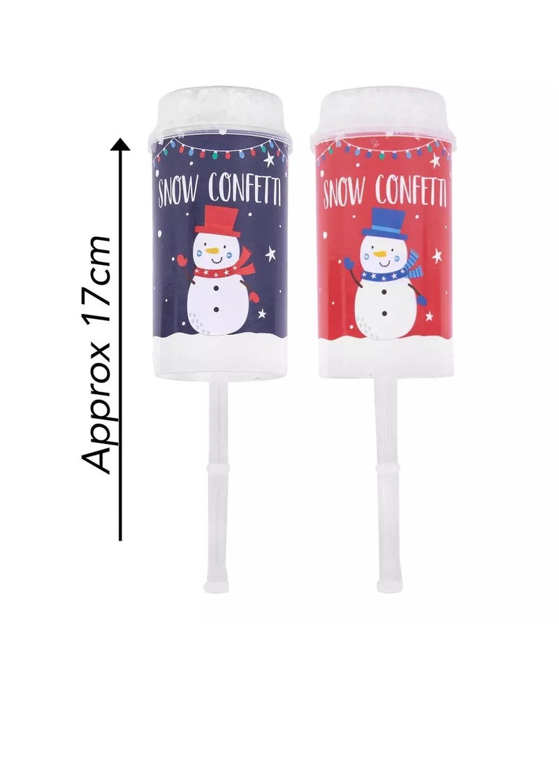 Rsw Christmas Snow Confetti Push Pop Assorted 1 Piece - Image 4