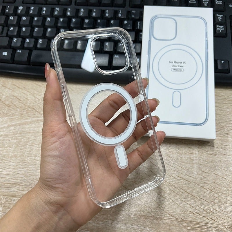 Magnetic Transparent Phone Case - Image 3