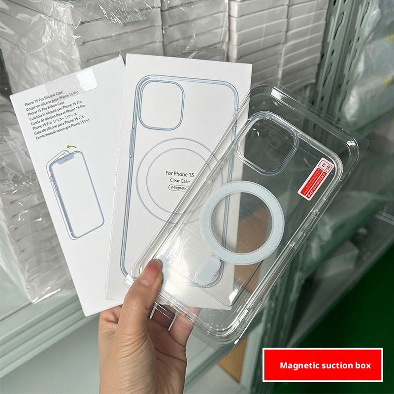 Magnetic Transparent Phone Case - Image 1