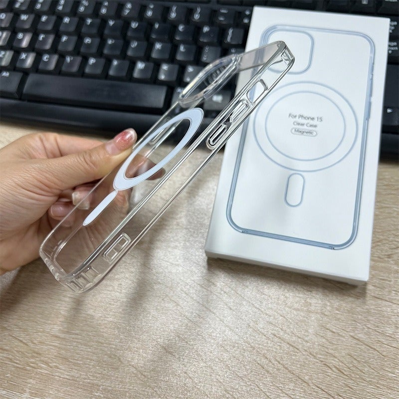 Magnetic Transparent Phone Case - Image 2
