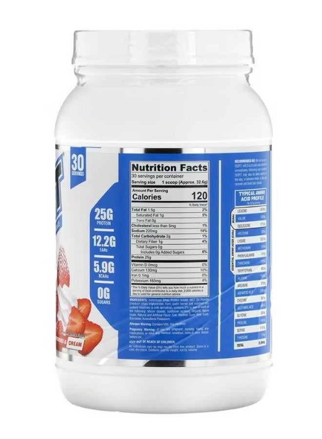 نورتكس ريسيرش IsoFit Strawberries and Cream 2.2 lbs 978 g - Image 2