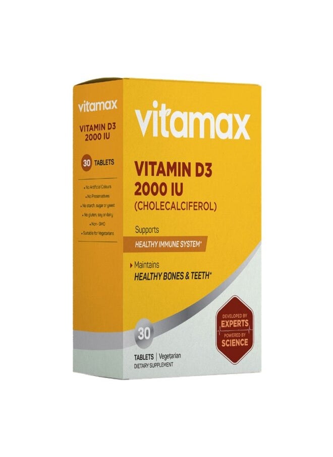 Vitamin D3 2000IU Tab 30's - pzsku/ZEA95F393CC5DD91BA89DZ/45/_/1708952458/8864916b-975d-40b8-b0c8-3afb64a31ec3