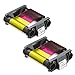 Evolis Badgy CBGR0100C2pack Color Ribbon for Badgy100 Badgy200 2pack 2 Ribbons - Image 3