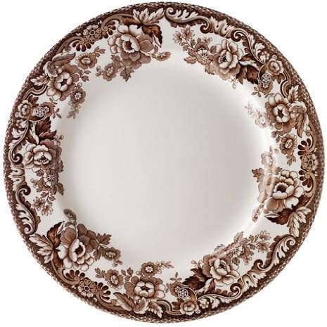 Spode Delamere Dinner Plate 105 Inch  Perfect for Thanksgiving and Other Special Occasions  Made in England from Fine Earthenware  Microwave and Dishwasher Safe