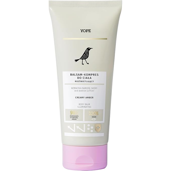 YOPE Body Lotion | Illuminating with gold particles | Nourishing | CREAMY AMBER 200 ml - Image 1