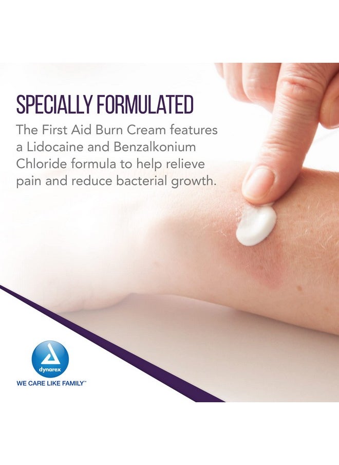 Dynarex Dynarex First Aid Burn Cream - Burn Ointment For Minor Cuts, Wounds, Burns - Single Dose Water-Based Formula with Benzalkonium Chloride - For Medical & Home Care - 0.9g Packets, Box of 144  - Image 3