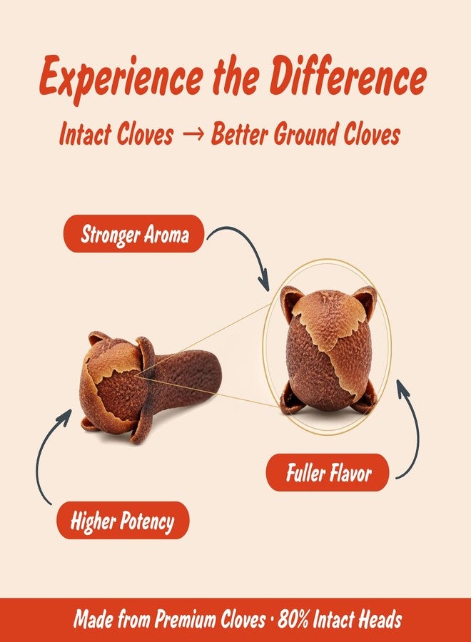 Spice Profile USDA Organic Ground Cloves, Lab Tested for Heavy Metals, Resealable 4 oz Pouch, Laung, Clavo Molido - Image 4