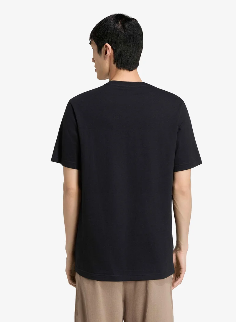 Adidas 3-Stripes Camo Logo Graphic T-Shirt