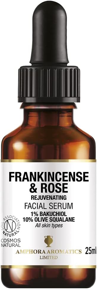 Amphora Aromatics Frankincense Rose Bakuchiol Face Serum 25ml
